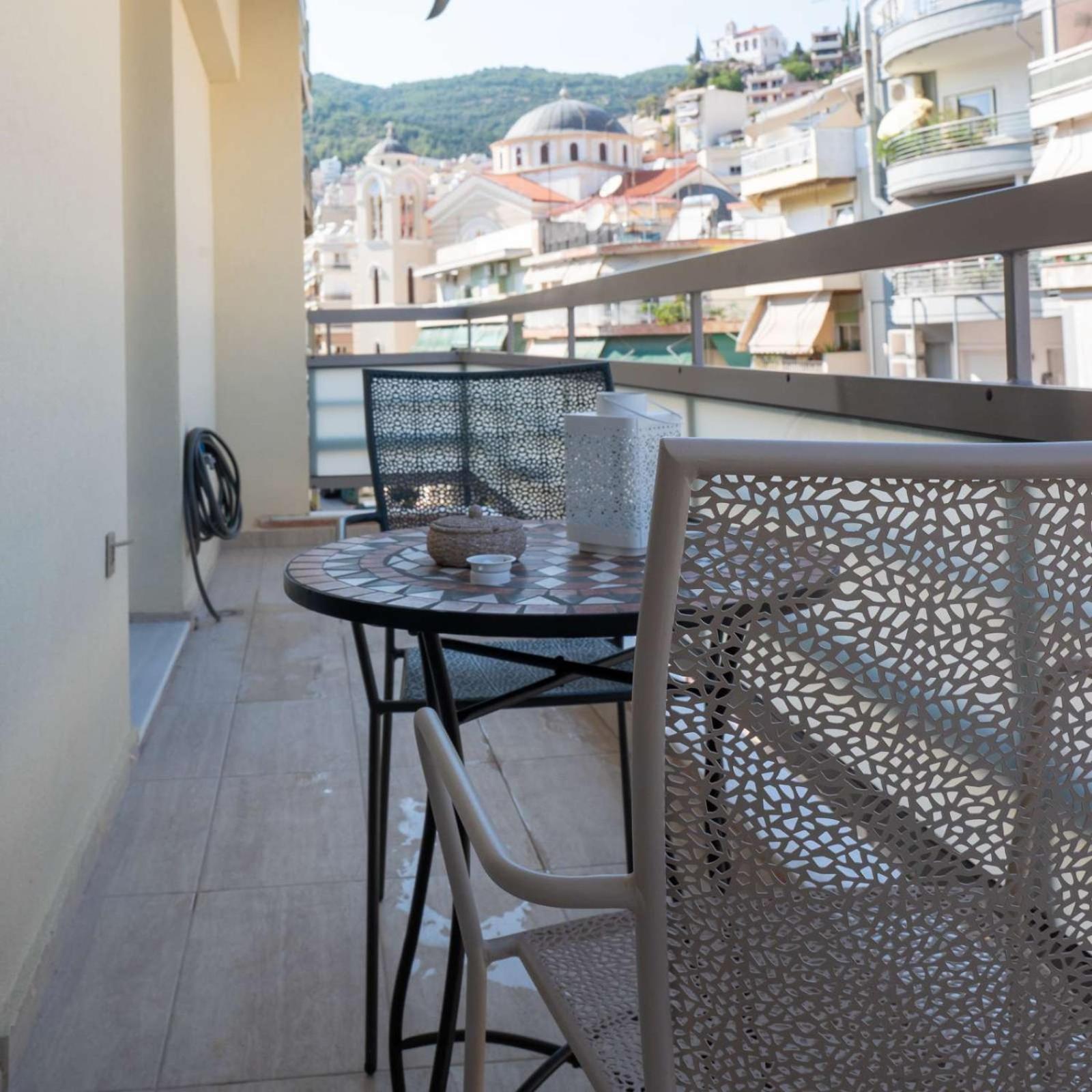 Urban Bliss Apartment Kavala Bagian luar foto